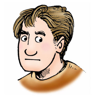 Brad is a troubled-looking white man with short hair.