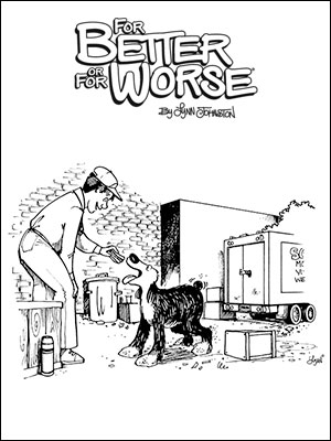 Farley Gets Lunch From a Nice Man