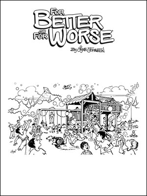 Farley At a Playground