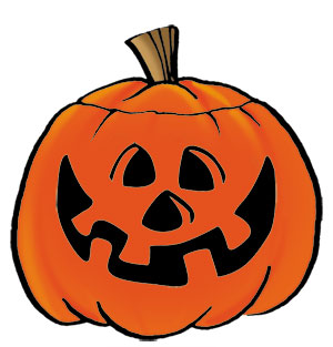 Wide Classic Pumpkin Design